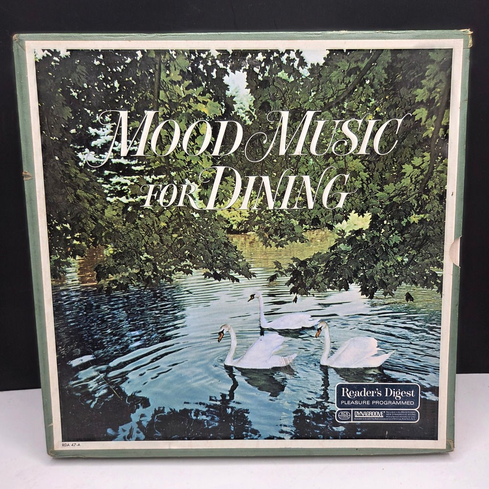 Reader's Digest Mood Music for Dining Vinyl Box Set 10 LP RCA Dynagroove Vintage